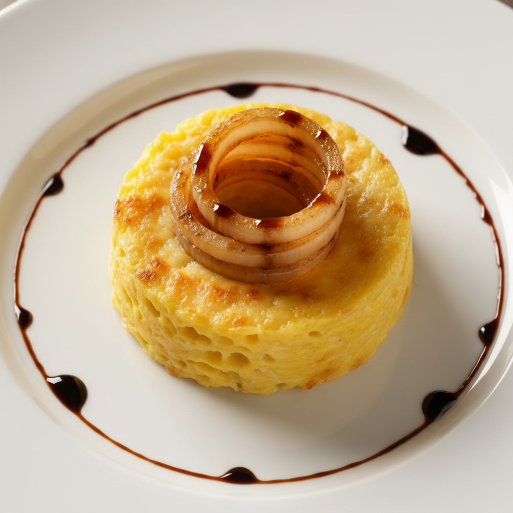 Käsespätzle mit Apfel-Balsamico