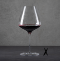 X-wineglass original, handmade 