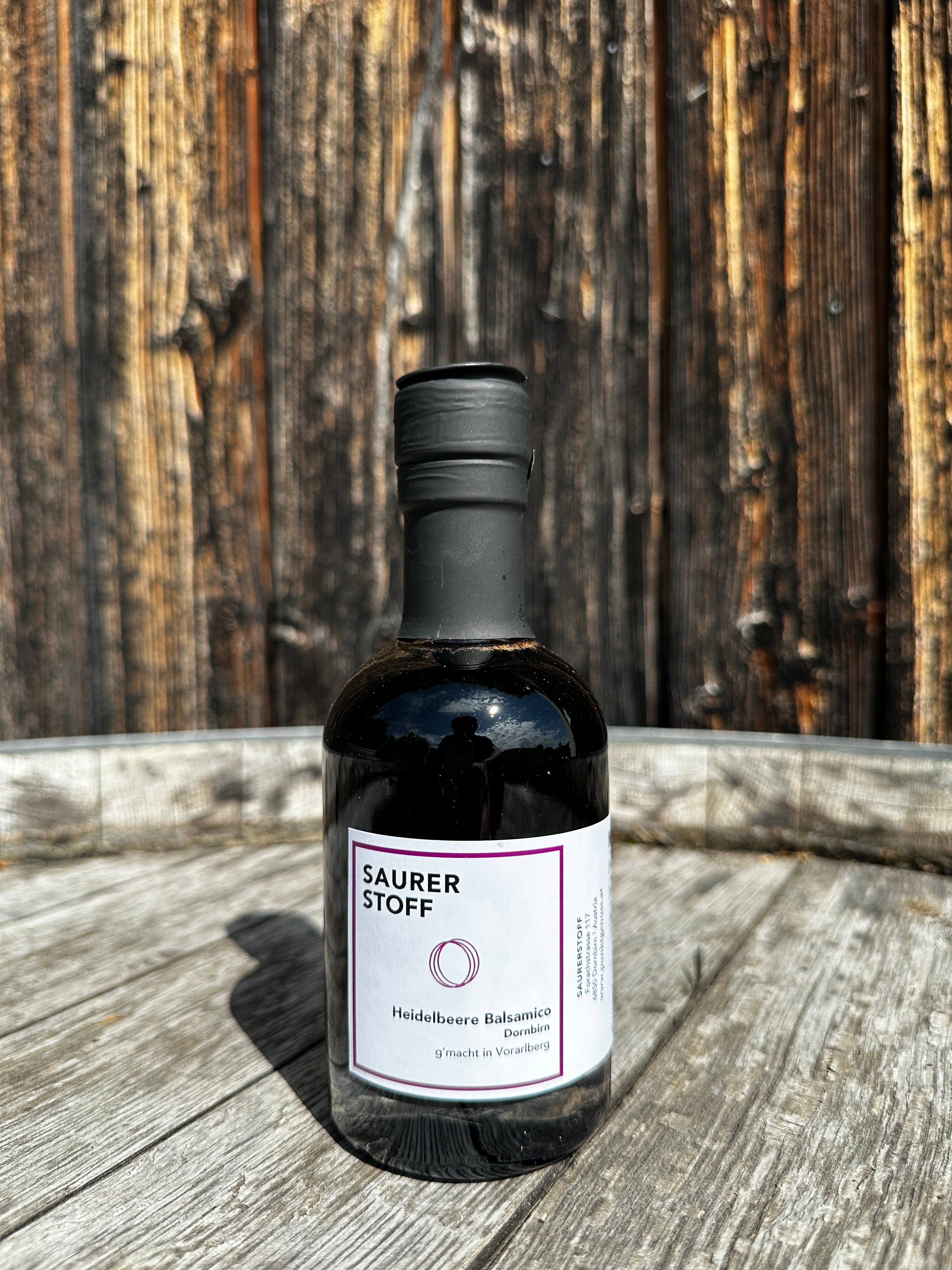 Heidelbeere Balsamico 200 ml SAURERSTOFF